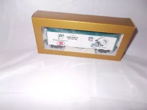 HO MANTUA NFL SUPER BOWL EXPRESS MIAMI DOLPHINS BOX CAR LOT #T-77 - Picture 1 of 4