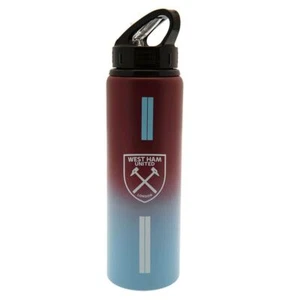 Botella de bebidas de aluminio West Ham United FC ST - mercancía oficial nueva - Imagen 1 de 3