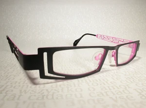 Unworn Matte Black IYOKO INYAKE IY576 Glasses Eyeglass Frames, Sleek Low Profile - Picture 1 of 10