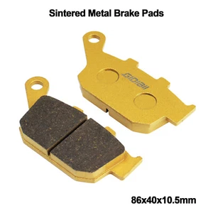 Pastillas de freno traseras sinterizadas para YAMAHA FZ6R 09-17 XJ6F Diversion 10-13 XJ6-S 09-13 - Imagen 1 de 13