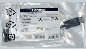 Lenovo Display Port to VGA Monitor Cable 57Y4393 - Picture 1 of 1