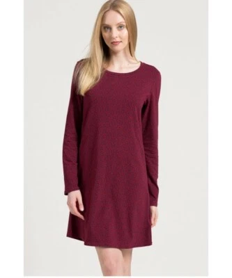 Tommy Hilfiger 棉 CN 连衣裙 LS 标志性印花 [Gr. XS / S / M]女式睡衣 — 第 1/3 张图片