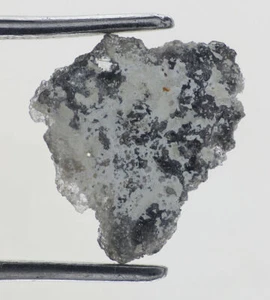 0,88 Karat loser roher Diamant schwarz & weiß ausgefallener durchscheinender Diamant - Bild 1 von 2