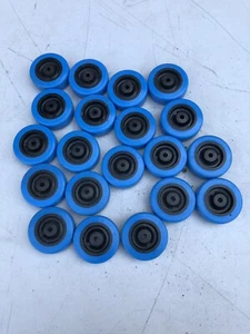 Lotto di 20 ruote universali in plastica spessore 2 1/2" OD 3/4"  - Foto 1 di 10