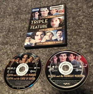 Agatha Christie Triple Feature (DVD, 2020) RARE - Picture 1 of 2