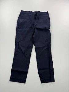 REISS PENILLA CROP Trousers - UK10 W28 L24 - Navy - Great Condition - Women’s - Picture 1 of 5