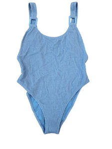 Aerie Ribbed Shimmer Blue Gr. L Einteiler - Bild 1 von 2