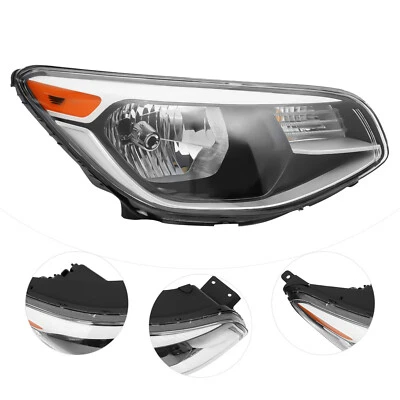 For 2014-2019 Kia Soul Halogen Headlight Headlamp Assembly Right Passenger Side Foto 1 de 4