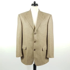 Windsor Sakko Herren Gr. 50 Beige Grau Kaschmir Seide Jacke Jackett - Bild 1 von 7