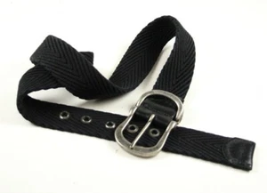 Cinturón de lona negro A.KURTZ Caleb para hombre IAKL068 - Imagen 1 de 2