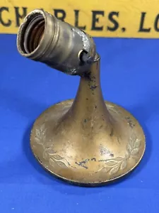 Lámpara de pared o techo Bussmann C.1925 con patrón grabado, enchufe articulado - Imagen 1 de 12