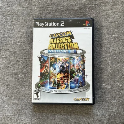 Capcom Classics Collection Vol. 2 (Sony PlayStation 2, 2006) CIB w/ MANUAL - Image 1 of 4