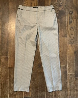 Talbots Square Houndstooth Woven Ankle Pants Women’s Size 6 Heritage Mid Rise - Image 1 of 4