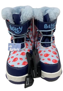 Bluey Winter Kleinkind Stiefel Größe 12 Neu Ohne Etikett - Bild 1 von 6