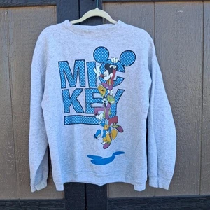Vintage Disney 90s Mickey Goofy Donald Crewneck Sweatshirt Size L - Bild 1 von 9