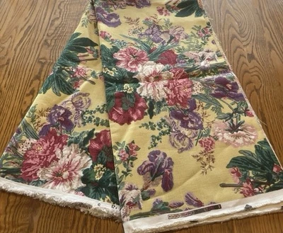 Ralph Lauren Cabbage Rose Floral Fabric, BTY, Cottagecore, Granny Chic - Image 1 of 4