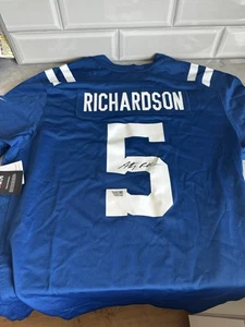 Anthony Richardson Signed Authentic Nike Colts Jersey (fanatics Cert) - Picture 1 of 7
