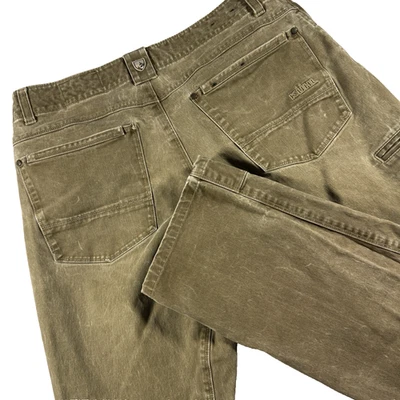 Pantalones Kuhl Rydr para Hombres 36x36 Caqui Euro Sarga Exterior Ropa de Trabajo Rodillas Articuladas Foto 1 de 4