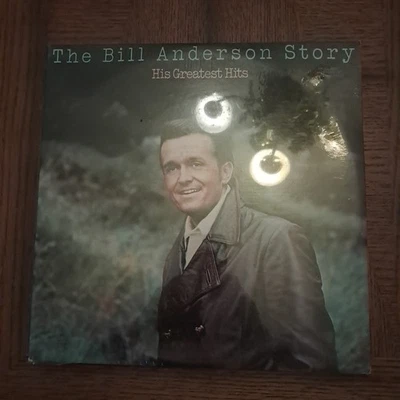Bill Anderson The Bill Anderson Story His Greatest Hits 2xLP MCA Sealed!!! - Imagem 1 de 2