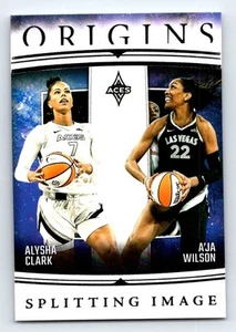 2024 Panini Origins WNBA #5 Alysha Clark / A'ja Wilson Splitting Image - Picture 1 of 1