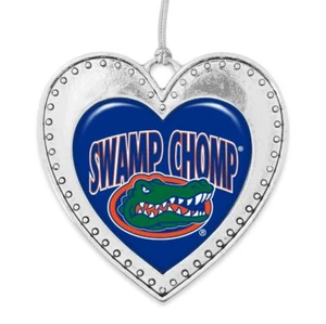 43438 Florida Alligatoren Herz Weihnachtsschmuck - Bild 1 von 1