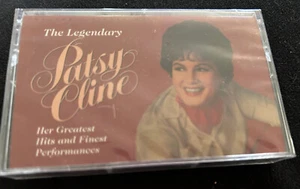 PATSY CLINE (Cassette/Still Sealed) Her Greatest Hits and Finest Performances. - Picture 1 of 3