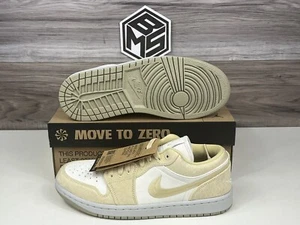 Mujer Air Jordan 1 Low SE Team Dorado Amarillo Vela Blanco | Talla 9.5 | FN3722 701 - Imagen 1 de 15