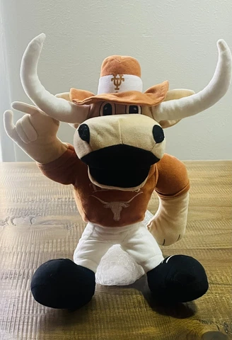 University of Texas Longhorns 15 inch Bevo Stuffed Animal Plush by Toy Factory Cover
