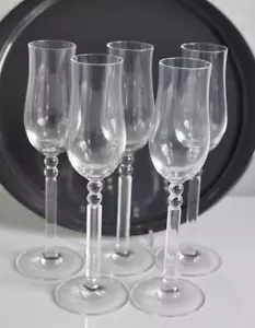 Nachtmann Avantgarde Sherry-Kelch Grappa Likör Gläser Schnapsgläser Kugelstiel - Bild 1 von 9
