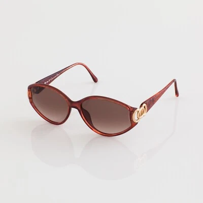New Vintage Christian Dior CD 2850 Sunglasses C. Carnelian w/ Gold Austria 59mm - Image 1 of 4