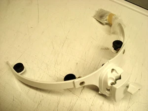 dDrum 8" (dia) 6-Lug Tom Drum rim suspension Bracket w/Mount WHITE Coat. ISS - Picture 1 of 3