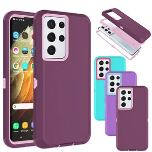 Funda de teléfono para Samsung Galaxy S21 Ultra/S21 Plus se adapta a la cubierta Otterbox Defender - Imagen 1 de 32
