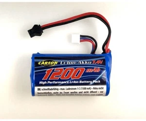 Carson 7,4V 1200mAh Akku Li-Ion Akku - Bild 1 von 1
