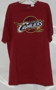 Majestic NBA Licensed Cleveland Cavaliers Maroon Extra Large Big T Shirt - Picture 1 of 5