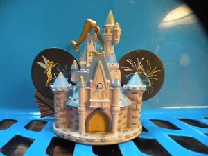 Cappello Orecchio Castello di Cenerentola Disney Magic Kingdom Nuovo con etichette Illumina Ornamento - Foto 1 di 3