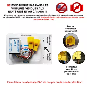 AKSE Siège Tapis Testeur Émulateur diagnostic pour Mercedes B W246 2011-2018 - Picture 1 of 4