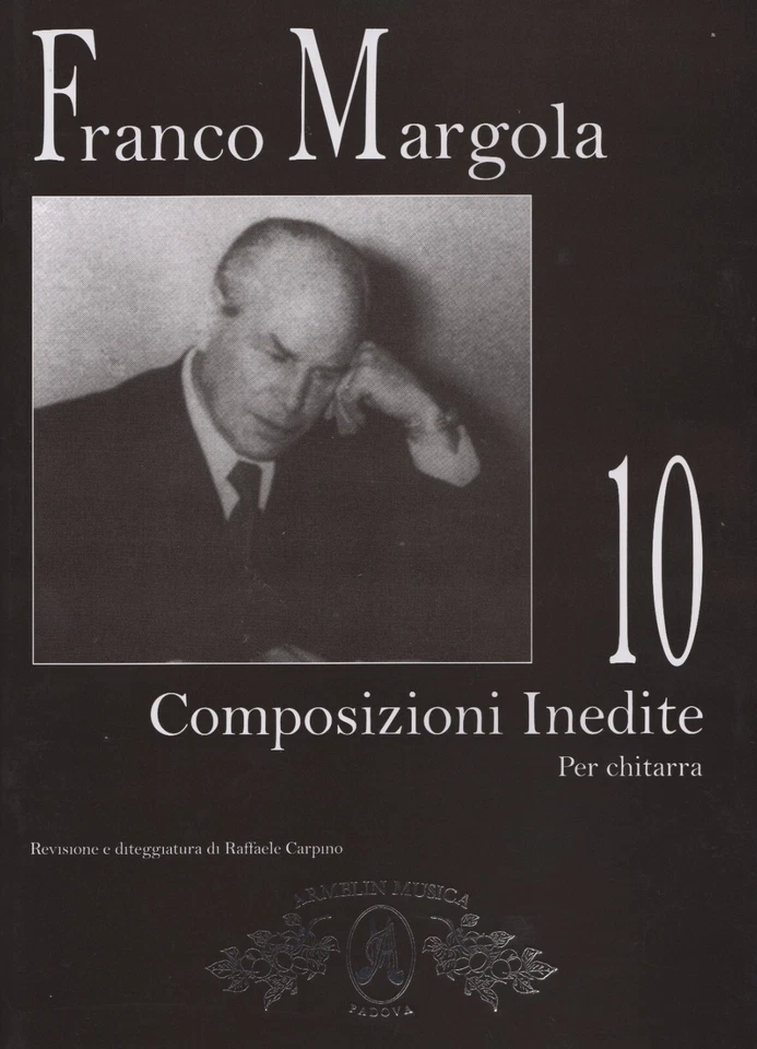F. Margola - 10 composizioni inedite (chitarra sola) AUTOGRAFATO - Immagine 1 di 1