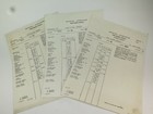VINTAGE RAILWAYANA BRITISH RAIL ER Train Running Schedule & List Selection 1975