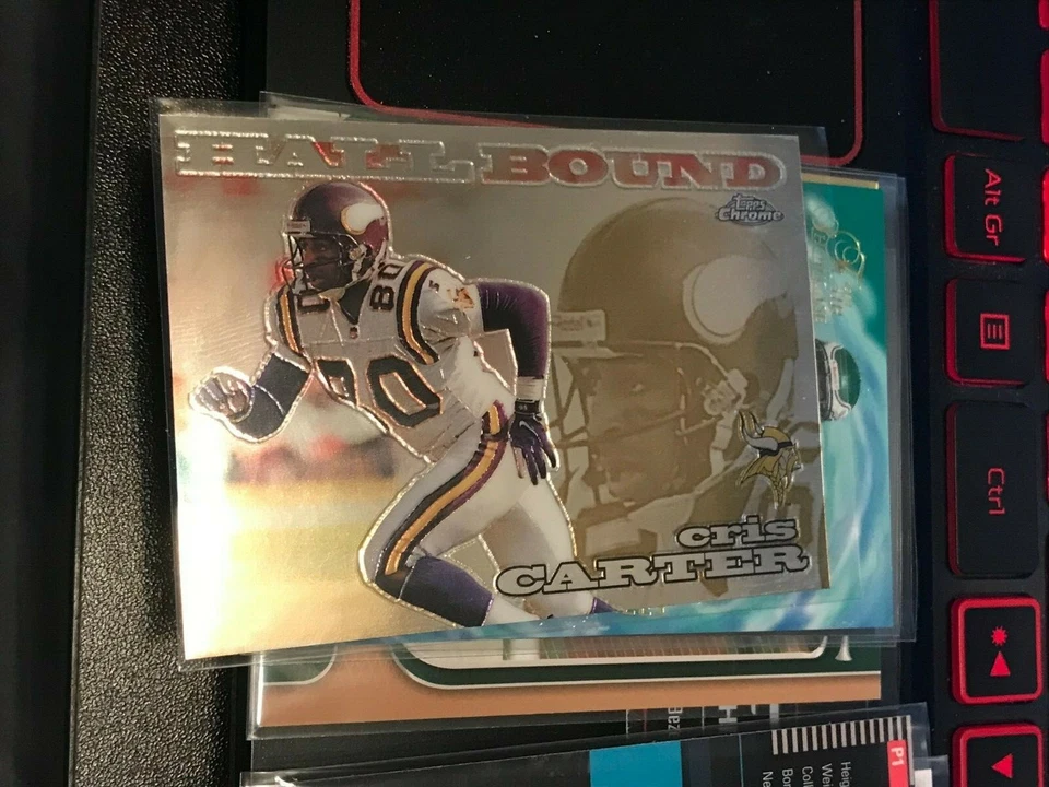  1999 Topps Chrome Hall of Fame #H23 Cris Carter vikings! - Image 1 of 1