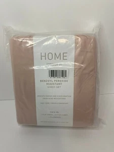 home forever 21 sheet set blush twin xl G-09 - Picture 1 of 2