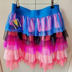 Pride Tutu Skirt #takepride Fluorescent Rainbow Multi-Color Tutu size XXL NWT - Picture 1 of 6