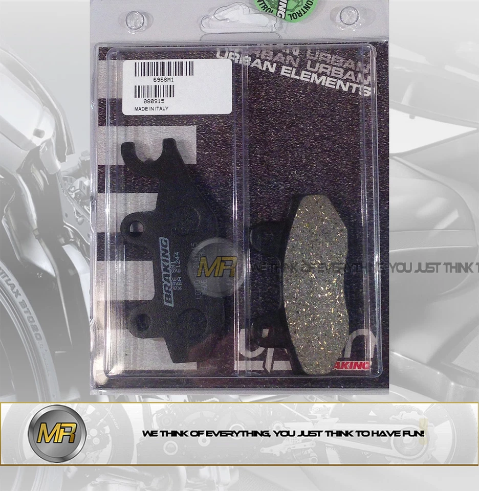 PARA TRIUMPH THRUXTON 865 DE 2004 A 2015 PASTILLAS FRENO TRASERO SEMI METALIZADO Foto 1 de 1