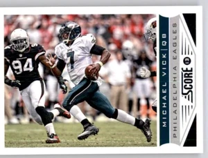 2013 Score Michael Vick NFL PWE Base Card Eagles #158 - Picture 1 of 2