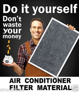 600x1000mm Air Conditioner Return Air Filter Media Material-G2 - Universal - Picture 1 of 11