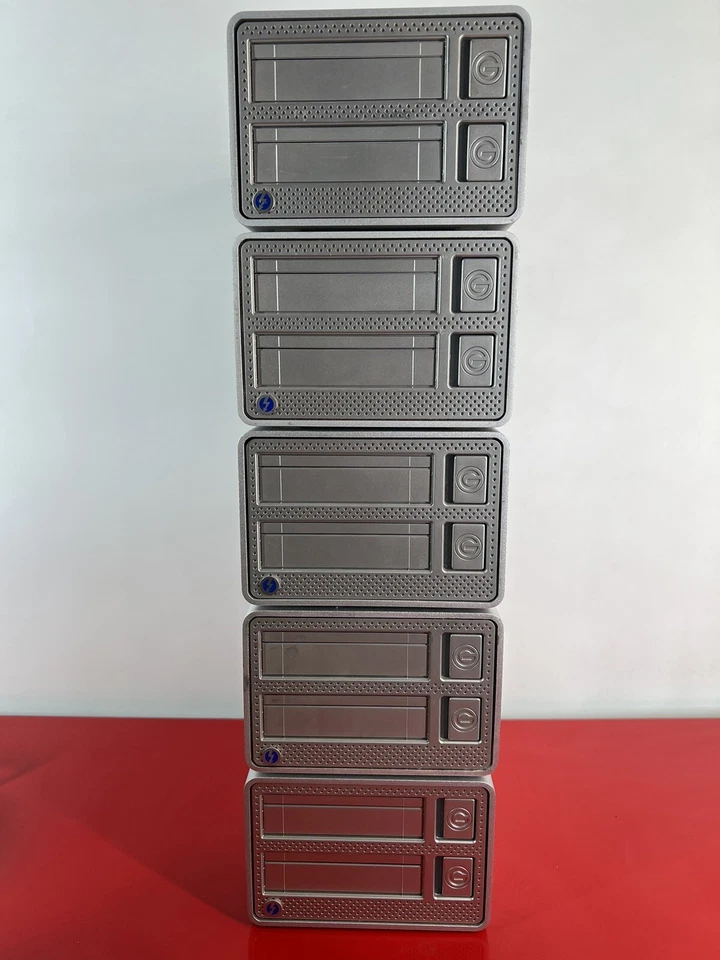 G-Technology G-DOCK EV Thunderbolt Enclosure (0G02719) Only. No Hard Drives - Image 1 of 4