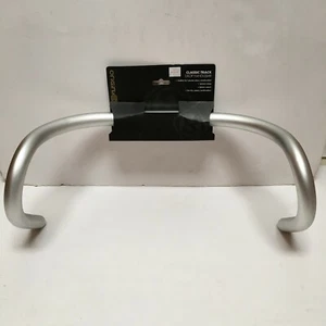 Handlebar Fixie/Track Origin8 Classic Track drop bar silver aluminum 420mm width - Picture 1 of 4