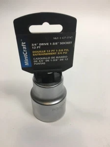 Mintcraft 1273747 Standard Socket, 3/4 in Drive 1-3/8 in, 12 Point - Picture 1 of 4