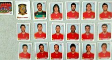 2010 Panini FIFA World Cup South Africa - Spain/Spain Team - Cards #562 to #580