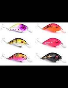 Yamashiro Nikko Artificiale Spinning Cranck 7.5 cm 10.20 gr - Foto 1 di 8