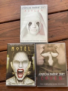 American Horror Story DVD - 2nd, 3rd, & 5th Seasons - Picture 1 of 4